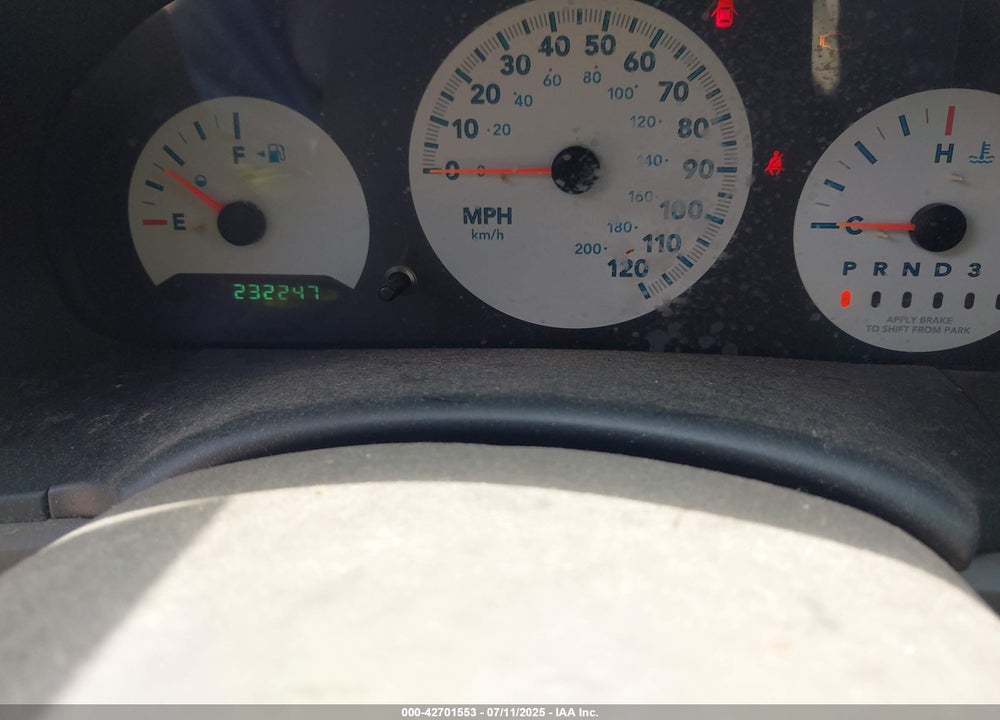 2005 DODGE CARAVAN VIN: 1D4GP25B85B159315