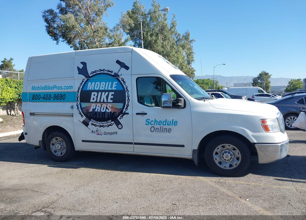 2013 NISSAN NV CARGO NV2500 HD SV V8 VIN: 1N6AF0LY0DN108144