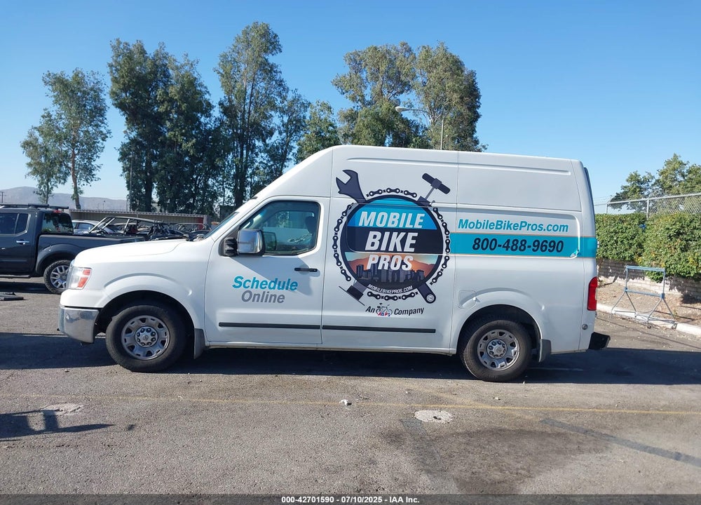 2013 NISSAN NV CARGO NV2500 HD SV V8 VIN: 1N6AF0LY0DN108144