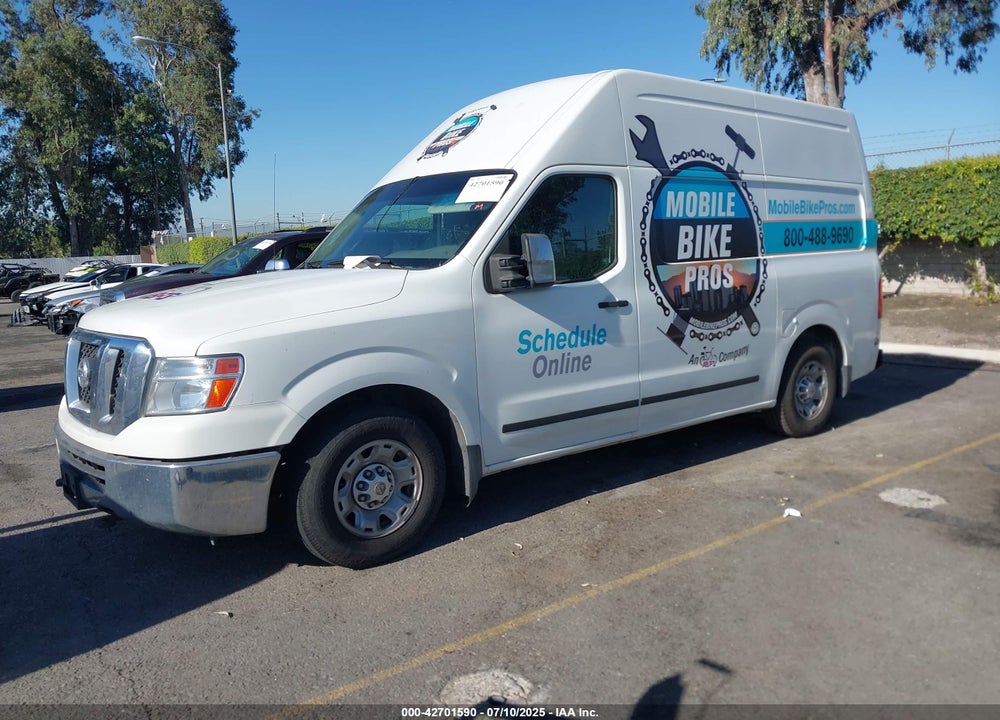 2013 NISSAN NV CARGO NV2500 HD SV V8 VIN: 1N6AF0LY0DN108144