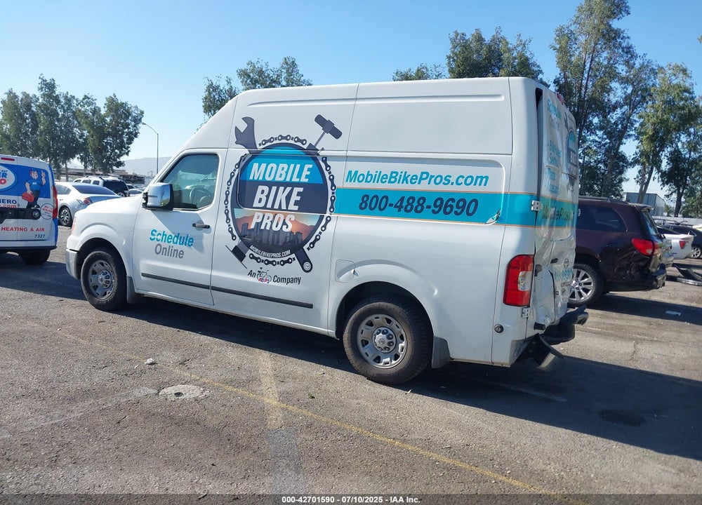 2013 NISSAN NV CARGO NV2500 HD SV V8 VIN: 1N6AF0LY0DN108144