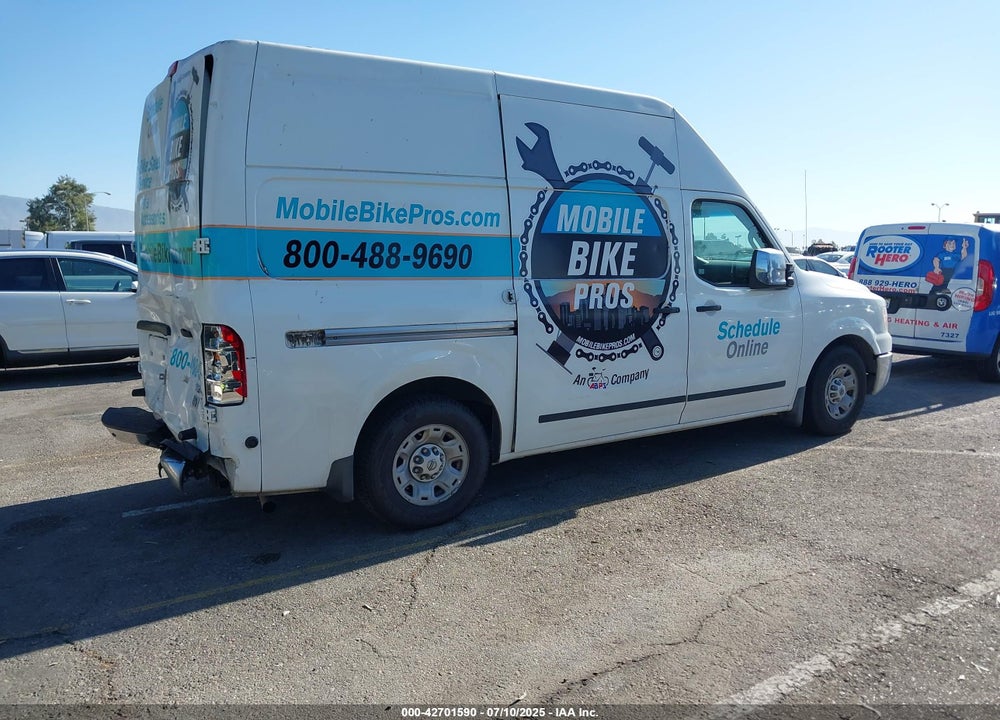 2013 NISSAN NV CARGO NV2500 HD SV V8 VIN: 1N6AF0LY0DN108144