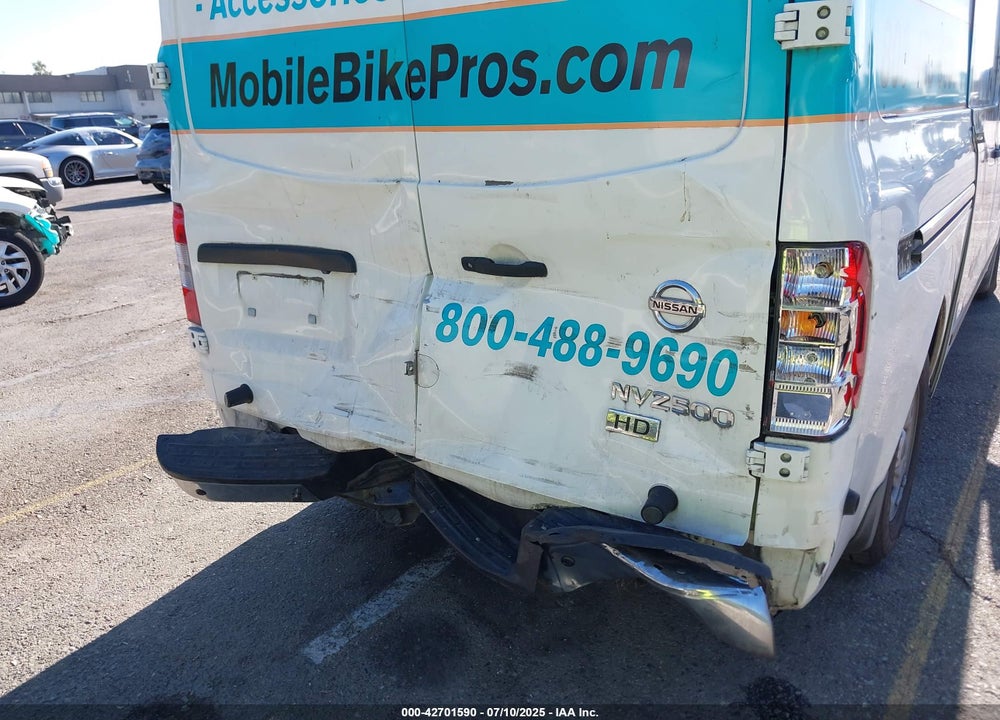 2013 NISSAN NV CARGO NV2500 HD SV V8 VIN: 1N6AF0LY0DN108144