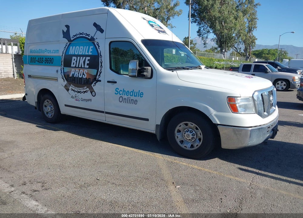 2013 NISSAN NV CARGO NV2500 HD SV V8 VIN: 1N6AF0LY0DN108144