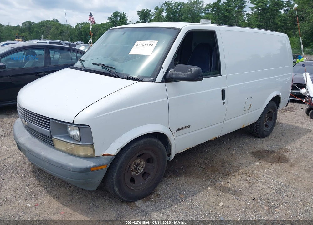 2001 CHEVROLET ASTRO VIN: 1GCDM19W81B119651