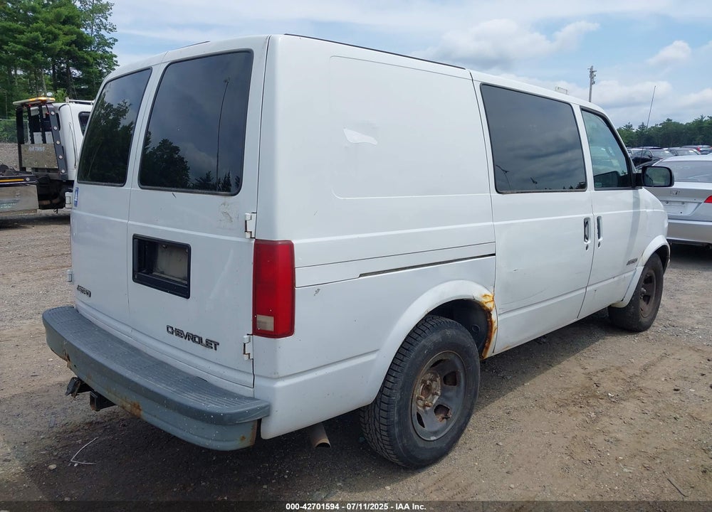 2001 CHEVROLET ASTRO VIN: 1GCDM19W81B119651