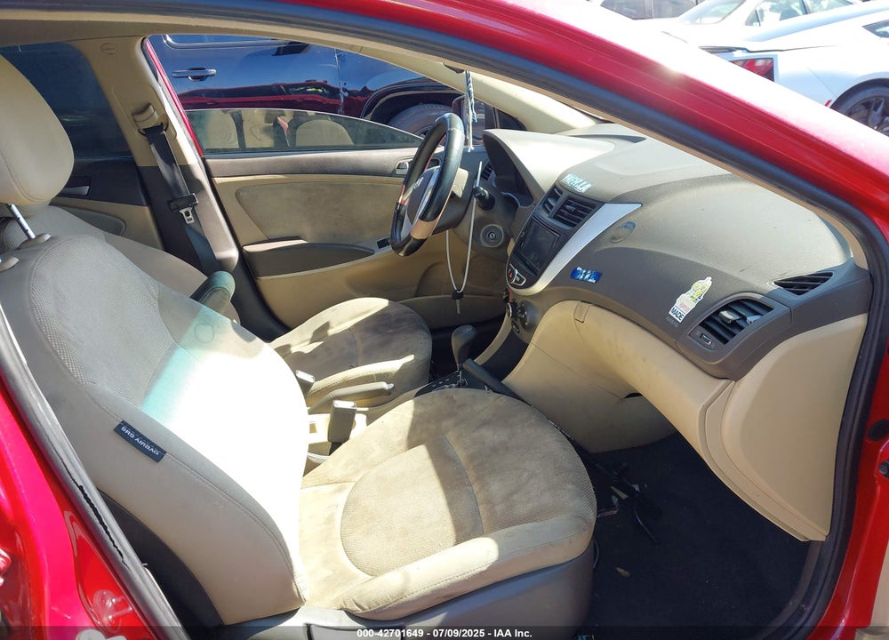 2012 HYUNDAI ACCENT VIN: KMHCT4AE0CU134649