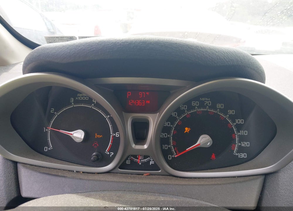2011 FORD FIESTA VIN: 3FADP4BJ7BM156469