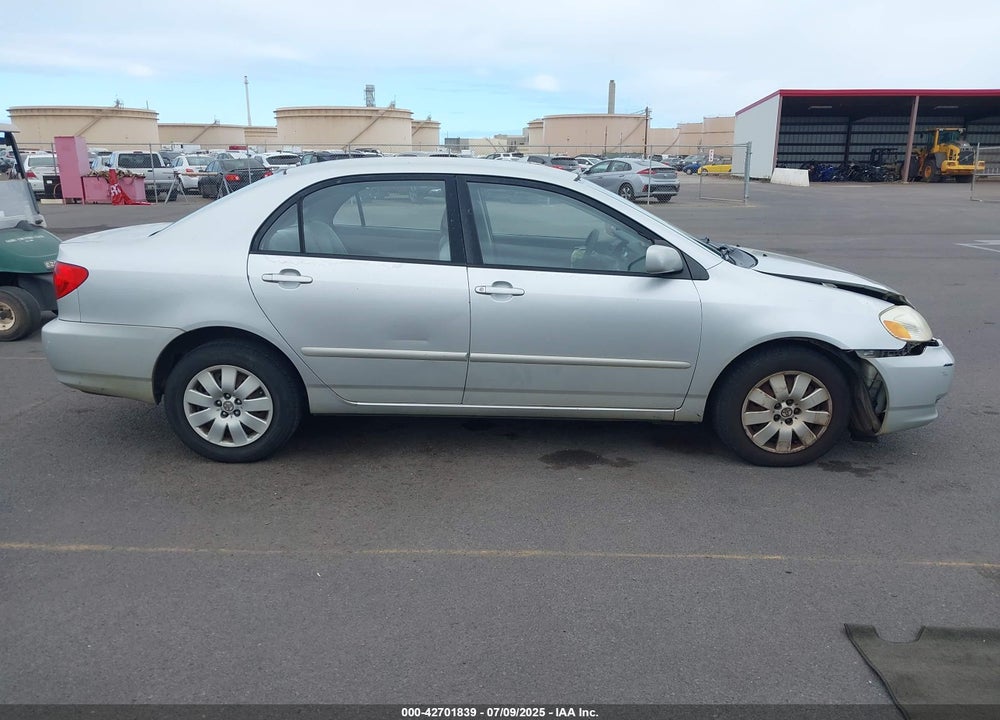 2004 TOYOTA COROLLA LE VIN: JTDBR38E042038063