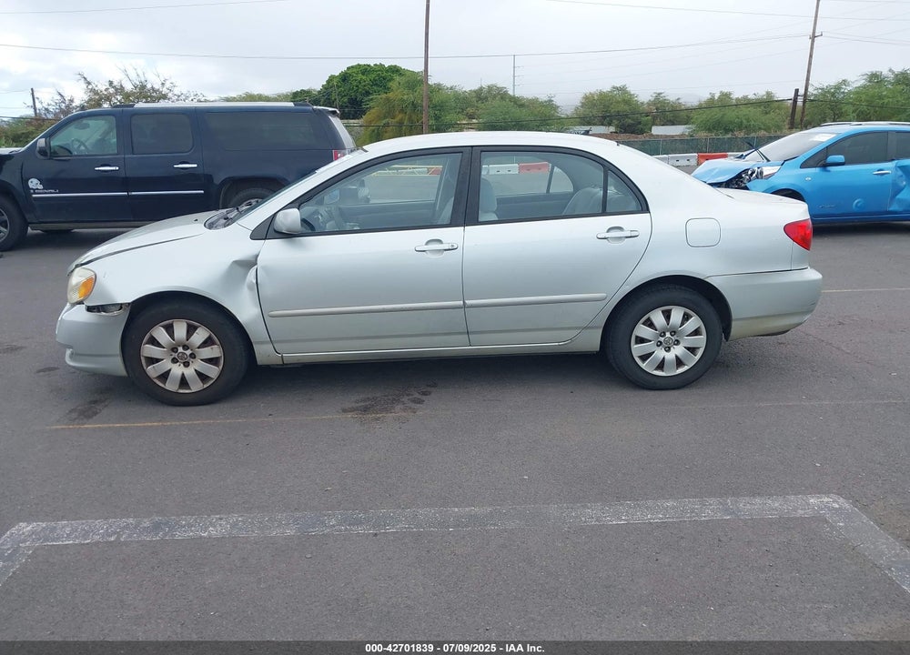 2004 TOYOTA COROLLA LE VIN: JTDBR38E042038063