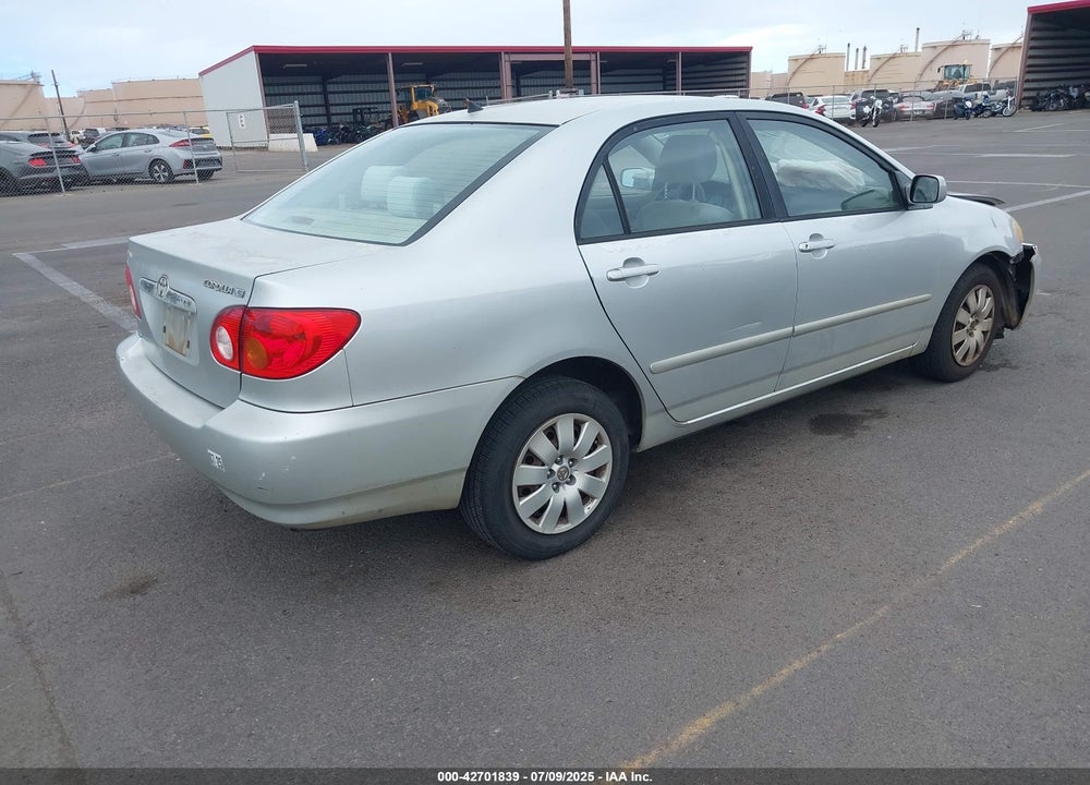 2004 TOYOTA COROLLA LE VIN: JTDBR38E042038063