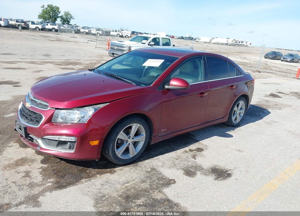 2015 CHEVROLET CRUZE 2LT AUTO VIN: 1G1PE5SB3F7213562