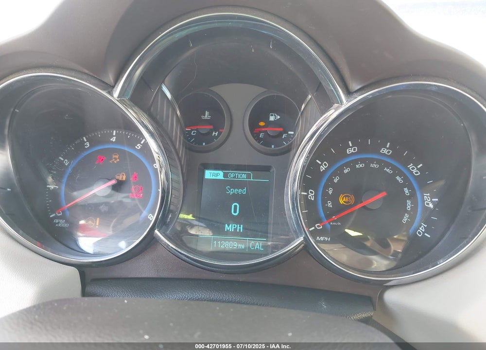 2015 CHEVROLET CRUZE 2LT AUTO VIN: 1G1PE5SB3F7213562