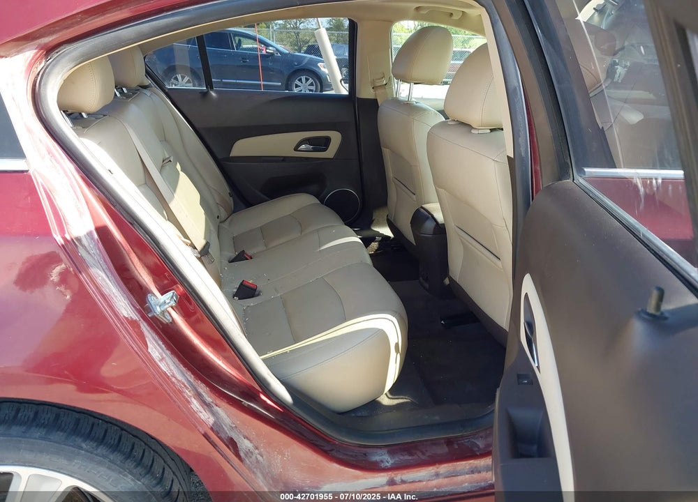 2015 CHEVROLET CRUZE 2LT AUTO VIN: 1G1PE5SB3F7213562