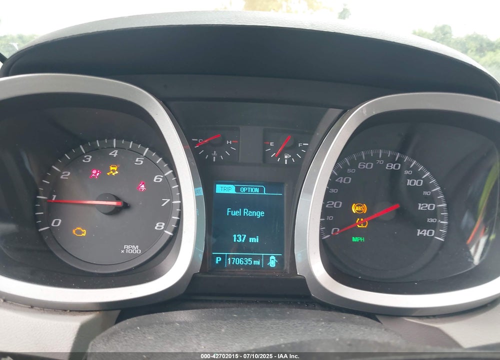 2015 CHEVROLET EQUINOX VIN: 2GNALCEK8F6377450