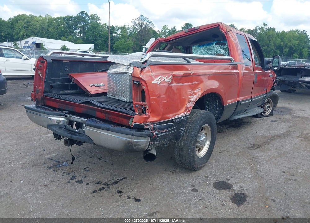 2000 FORD F-250 VIN: 1FTNX21F6YEE33630