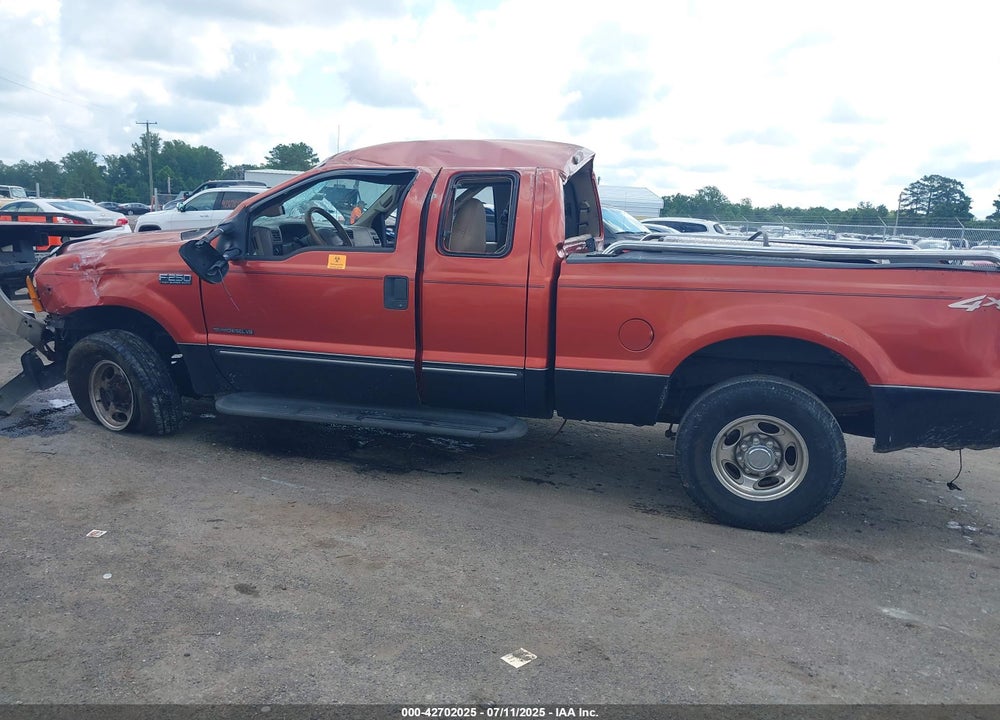 2000 FORD F-250 VIN: 1FTNX21F6YEE33630
