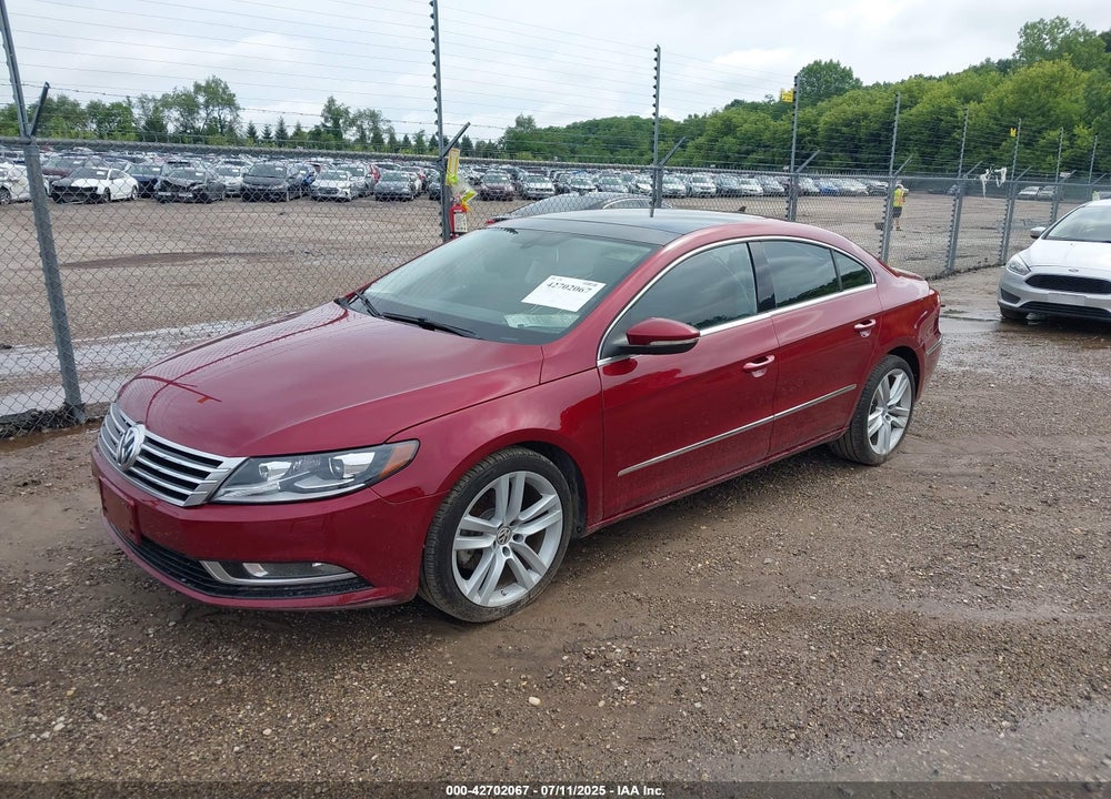 2014 VOLKSWAGEN CC VIN: WVWRN7AN0EE515702