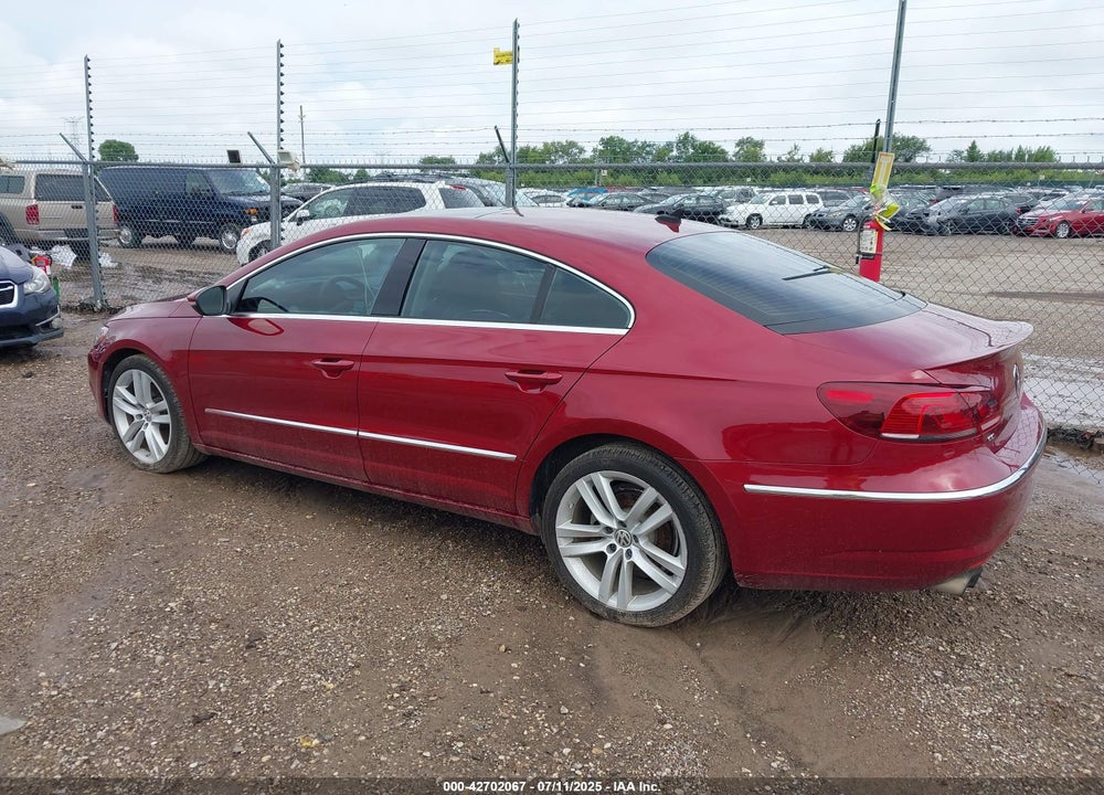2014 VOLKSWAGEN CC VIN: WVWRN7AN0EE515702