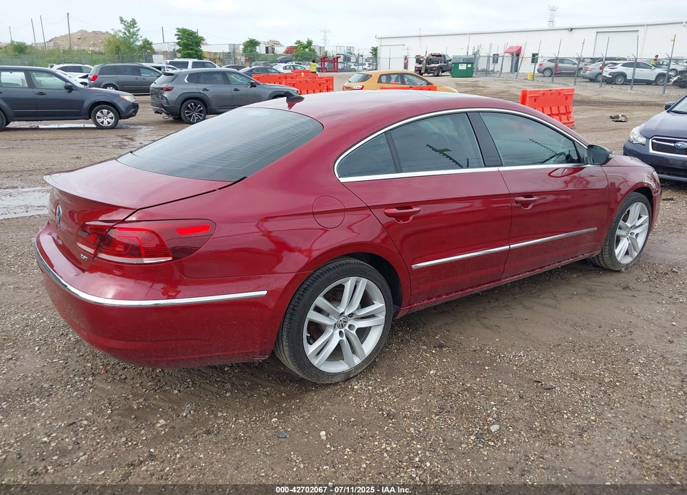 2014 VOLKSWAGEN CC VIN: WVWRN7AN0EE515702