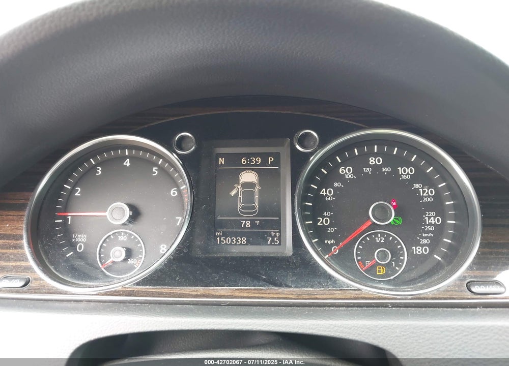 2014 VOLKSWAGEN CC VIN: WVWRN7AN0EE515702