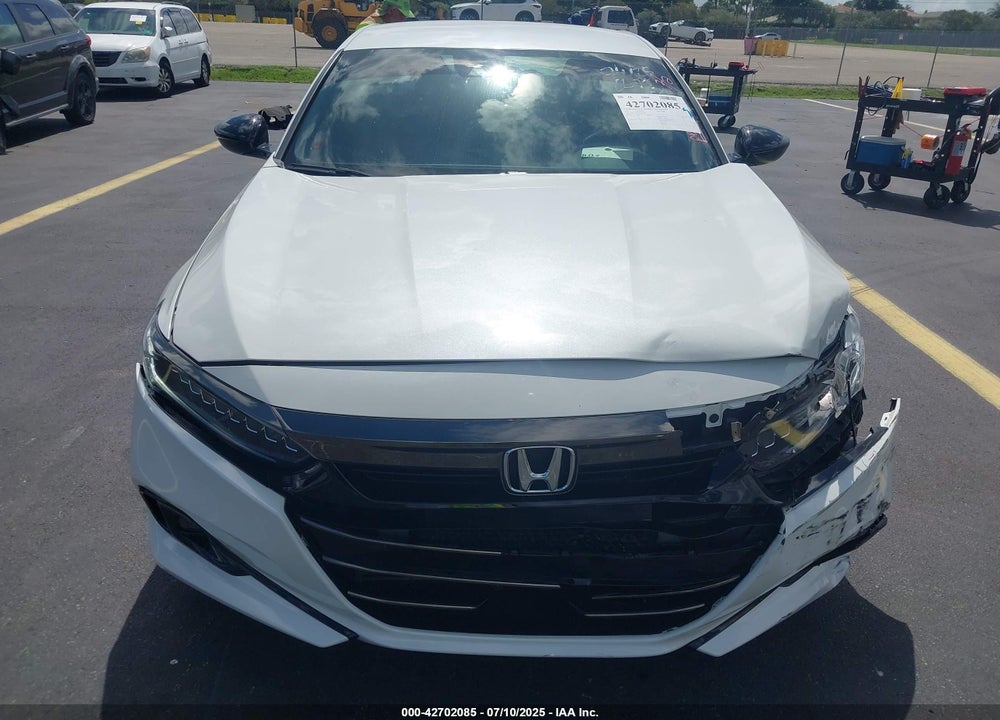 2021 HONDA ACCORD SPORT VIN: 1HGCV1F30MA065289