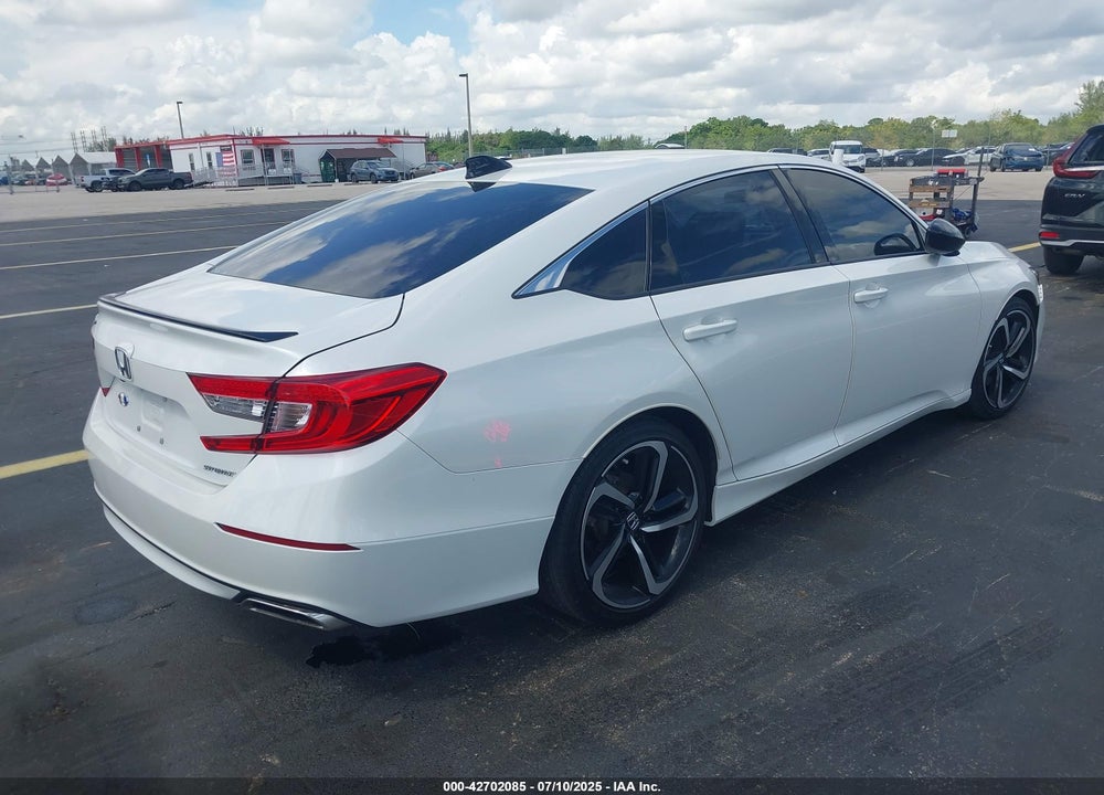 2021 HONDA ACCORD SPORT VIN: 1HGCV1F30MA065289
