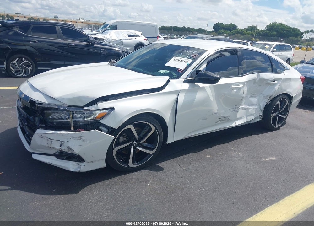 2021 HONDA ACCORD SPORT VIN: 1HGCV1F30MA065289