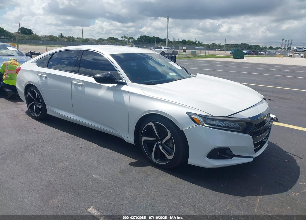 2021 HONDA ACCORD SPORT VIN: 1HGCV1F30MA065289