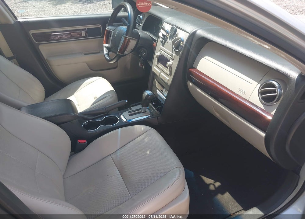 2009 LINCOLN MKZ VIN: 3LNHM26T29R636142