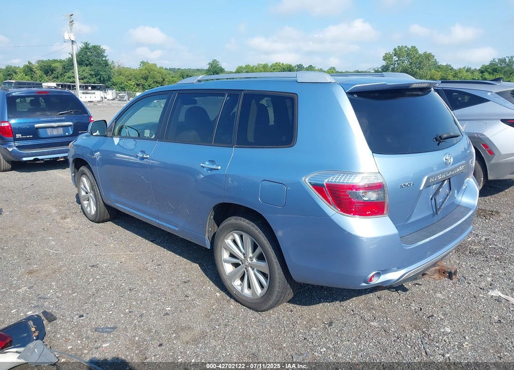 2008 TOYOTA HIGHLANDER HYBRID VIN: JTEEW44AX82010190
