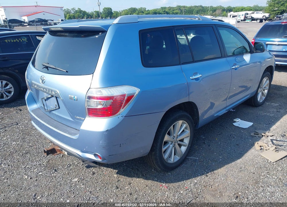 2008 TOYOTA HIGHLANDER HYBRID VIN: JTEEW44AX82010190