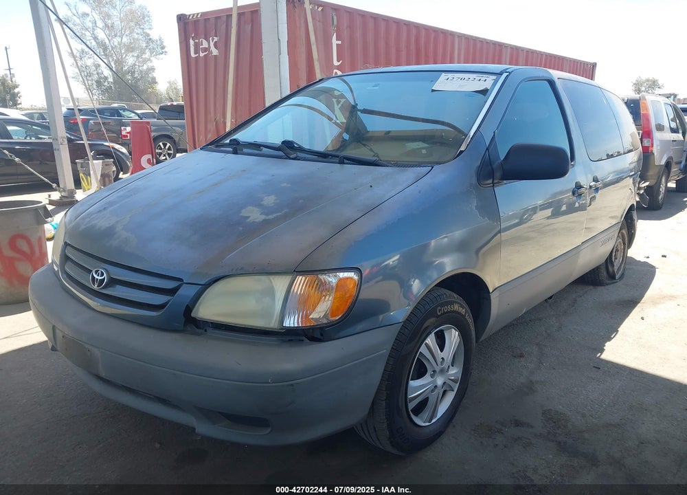 2001 TOYOTA SIENNA VIN: 4T3ZF19C51U381009
