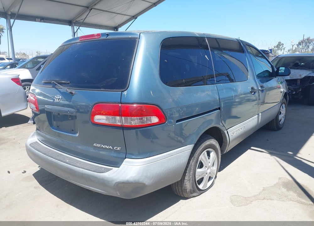 2001 TOYOTA SIENNA VIN: 4T3ZF19C51U381009