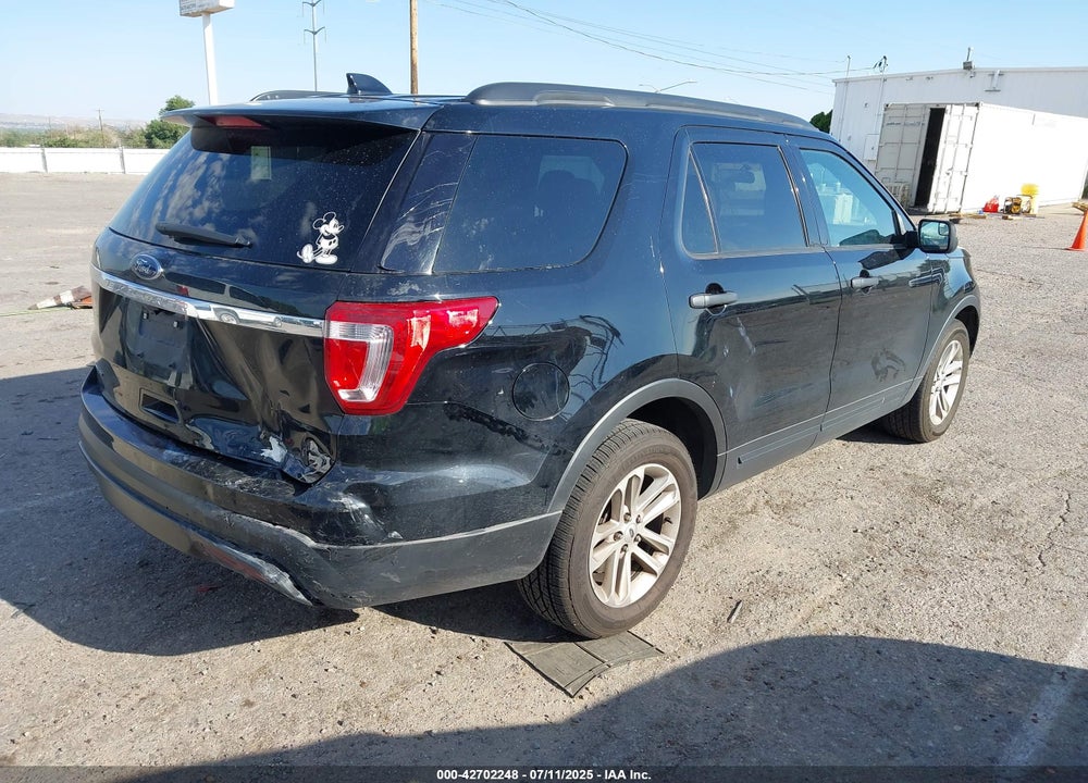 2017 FORD EXPLORER VIN: 1FM5K7B8XHGD88249
