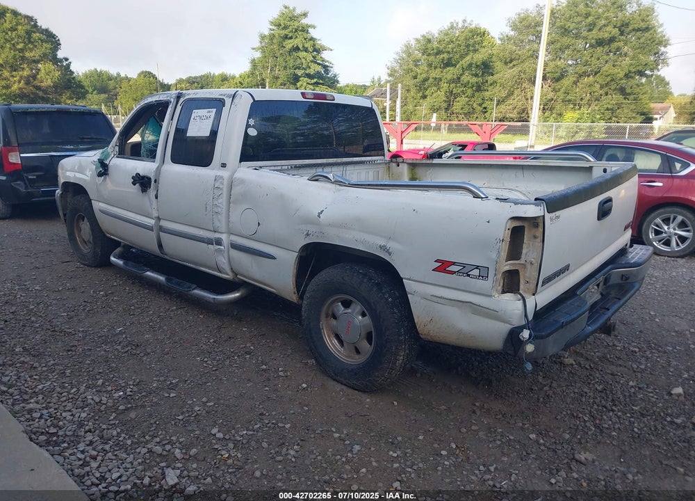 2002 GMC SIERRA 1500 VIN: 2GTEK19T621367544
