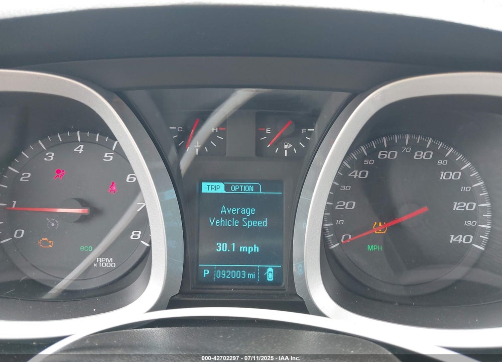 2013 CHEVROLET EQUINOX VIN: 2GNFLGEKXD6265078