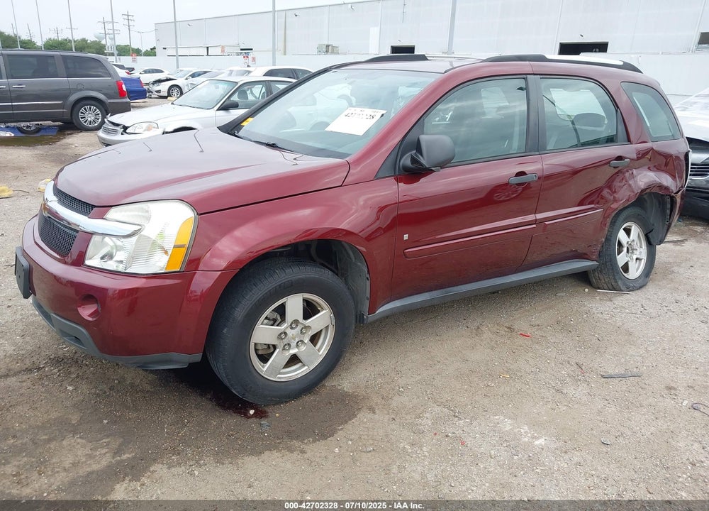 2008 CHEVROLET EQUINOX LS VIN: 2CNDL13F586317351
