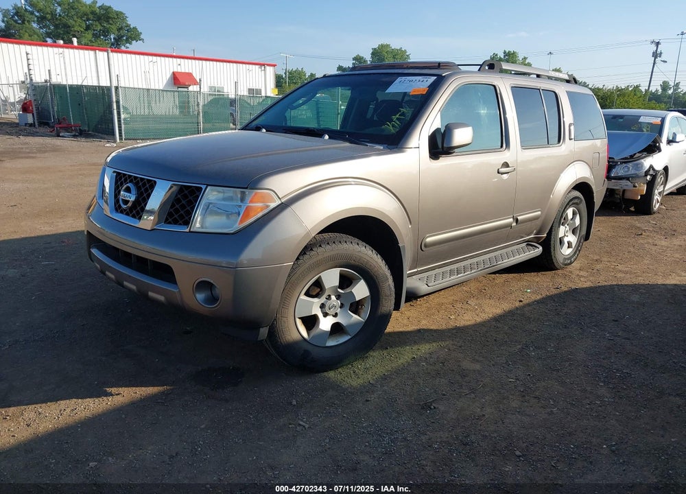 2006 NISSAN PATHFINDER VIN: 5N1AR18W96C660064