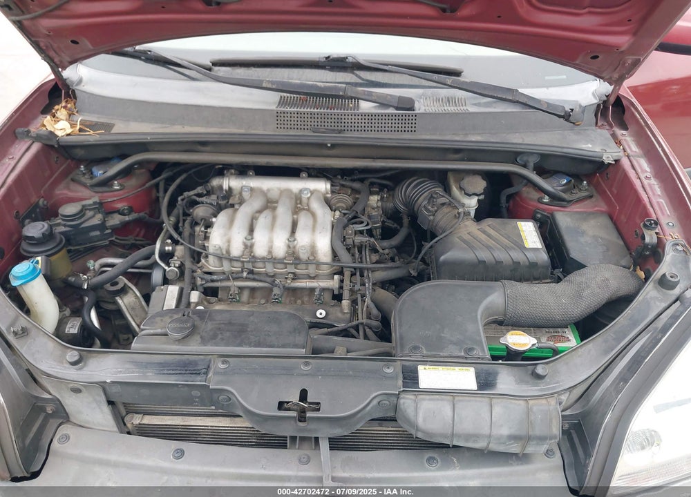 2005 HYUNDAI TUCSON GLS/LX VIN: KM8JN12D95U148445