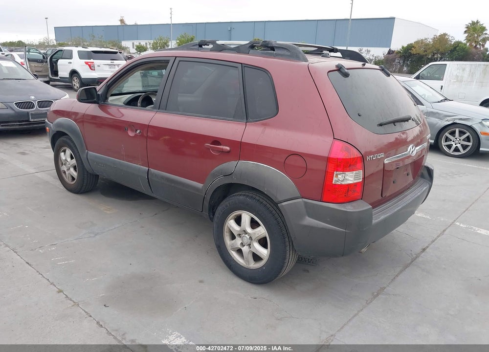 2005 HYUNDAI TUCSON GLS/LX VIN: KM8JN12D95U148445