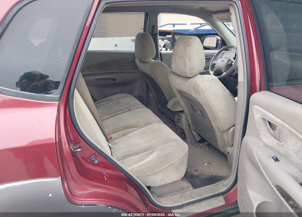2005 HYUNDAI TUCSON GLS/LX VIN: KM8JN12D95U148445