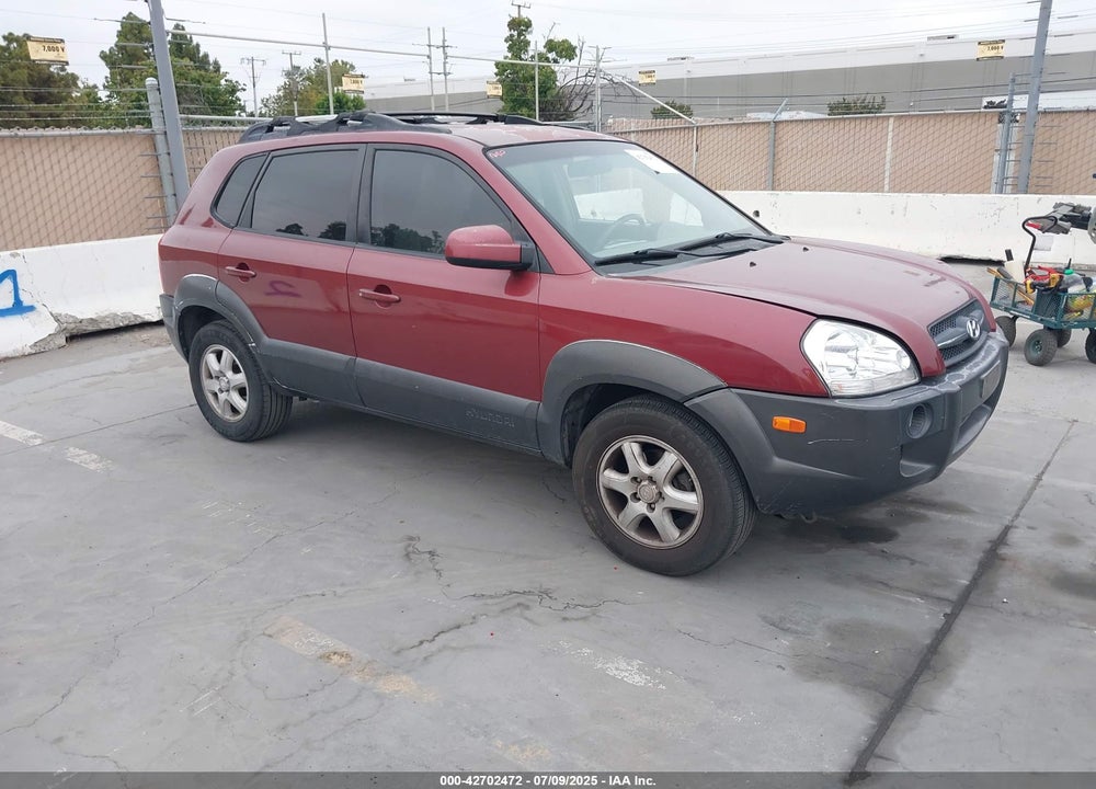 2005 HYUNDAI TUCSON GLS/LX VIN: KM8JN12D95U148445