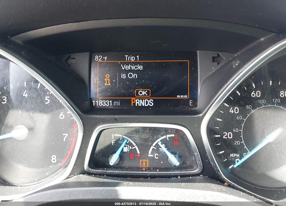 2018 FORD ESCAPE VIN: 1FMCU0F75JUA94274