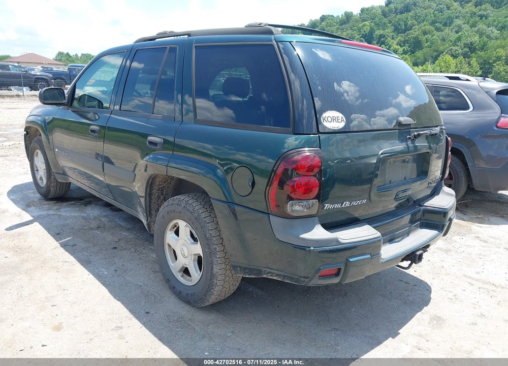 2003 CHEVROLET TRAILBLAZER LS VIN: 1GNDS13SX32136120