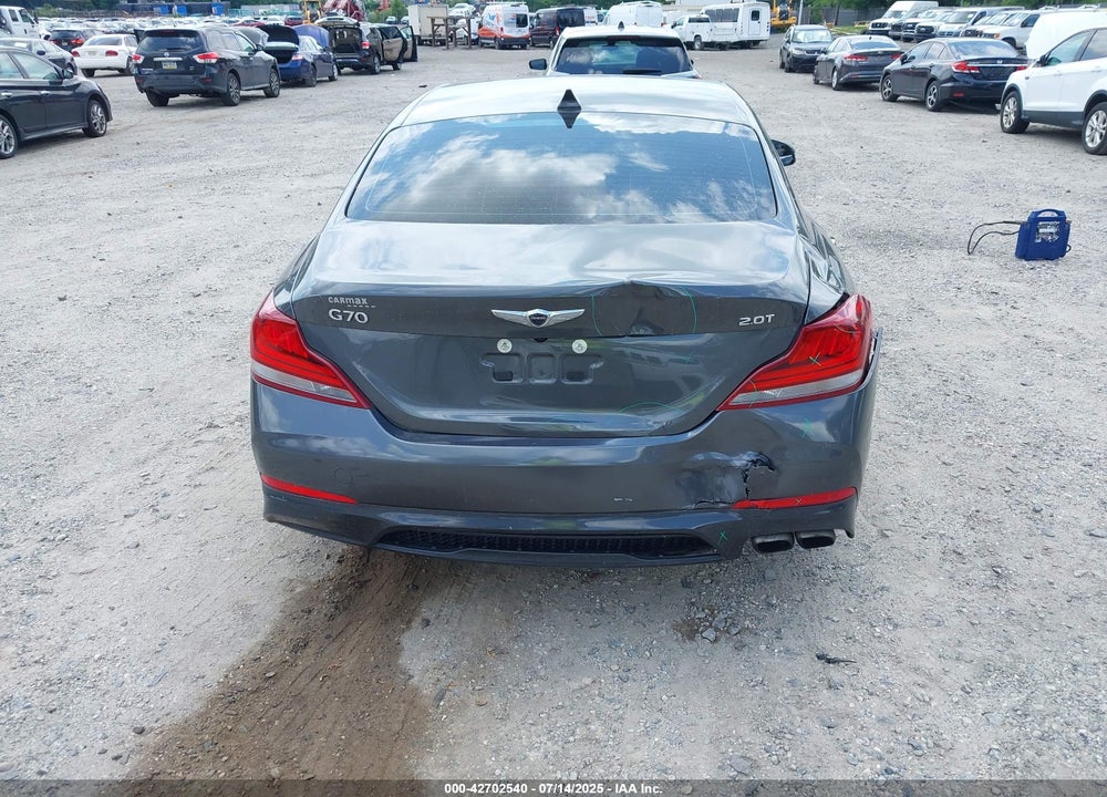 2019 GENESIS G70 VIN: KMTG24LAXKU030947