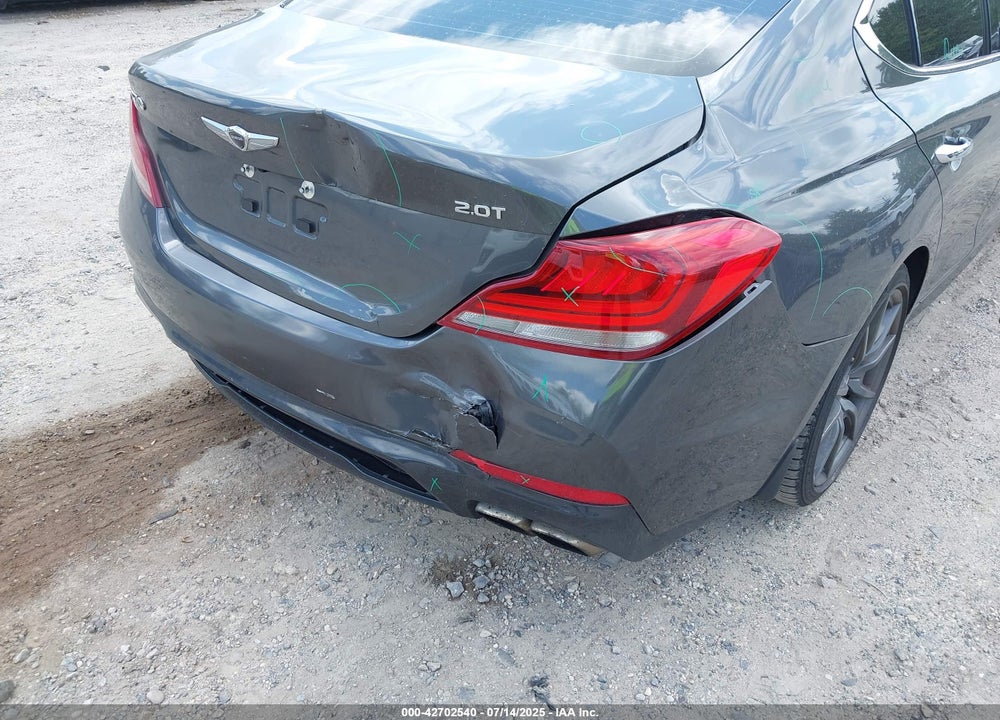 2019 GENESIS G70 VIN: KMTG24LAXKU030947