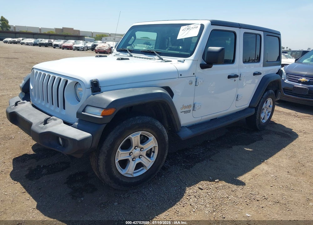 2018 JEEP WRANGLER UNLIMITED VIN: 1C4HJXDG4JW319142