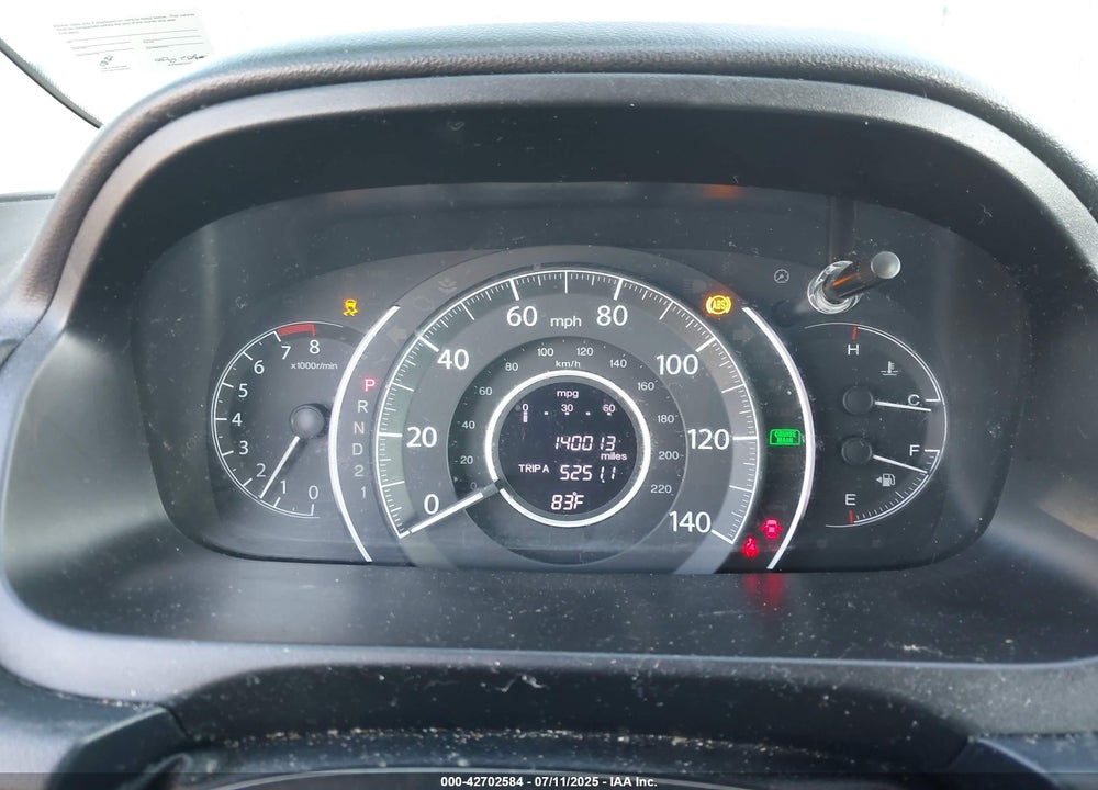 2013 HONDA CR-V LX VIN: 3CZRM3H31DG703436