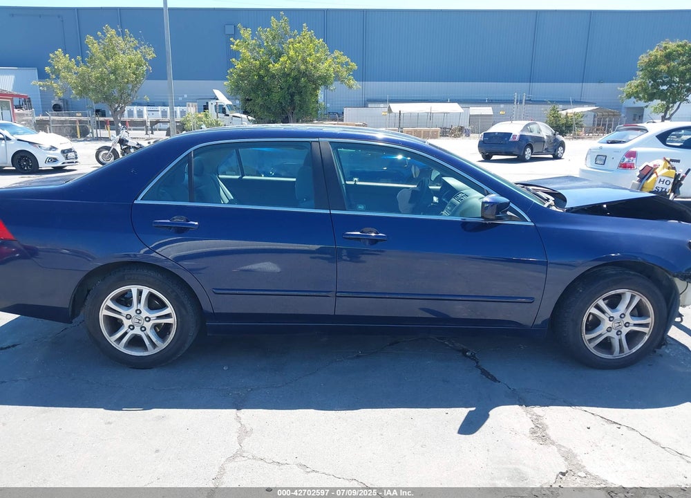 2007 HONDA ACCORD 2.4 SE VIN: 1HGCM563X7A054279